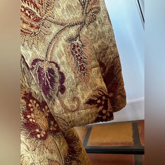 CAbi Fall Floral Coat vintage size 6 - Picture 5 of 13